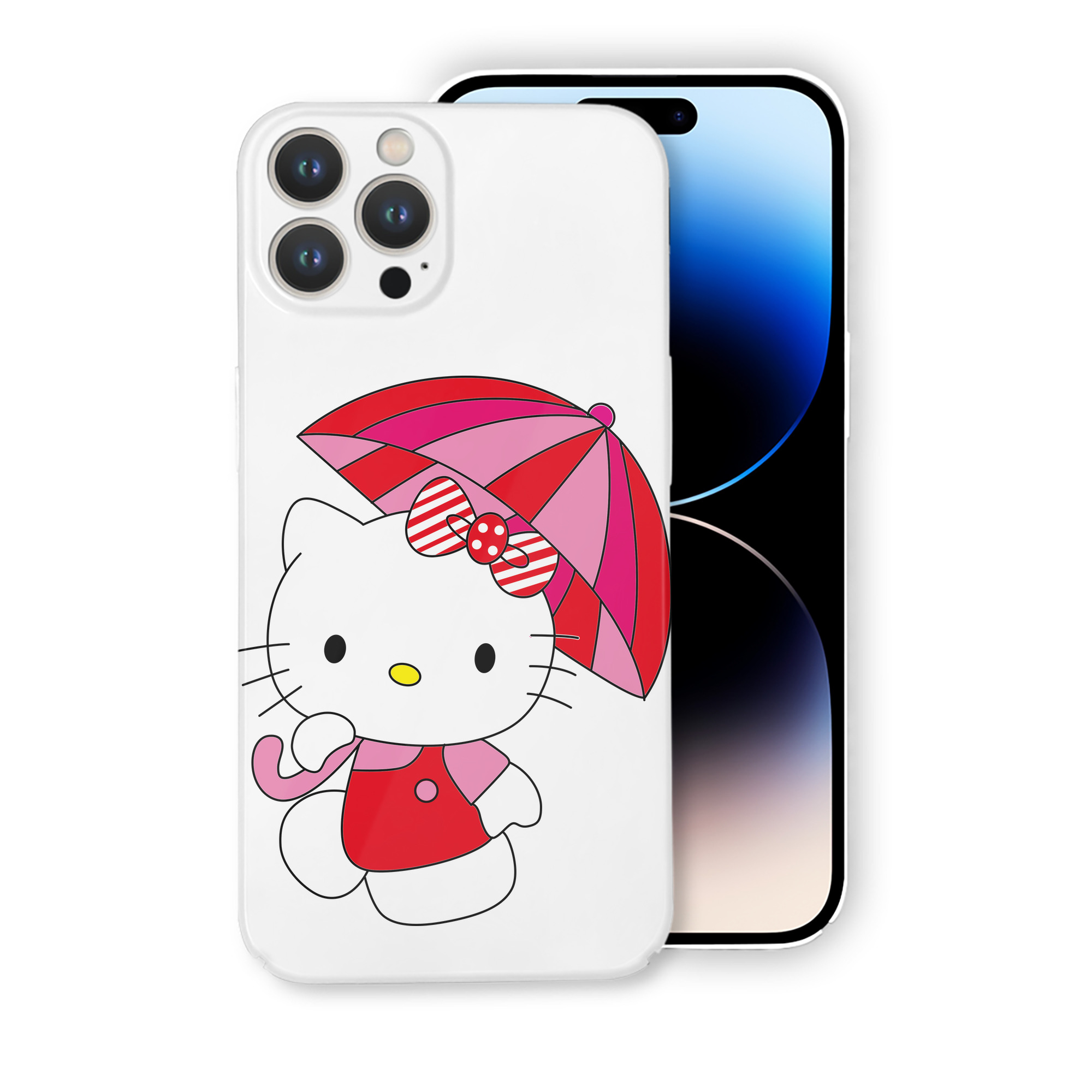 （画像用） Hello Kitty ハローキティ 【iPhone 14シリーズ対応】ハードケース
